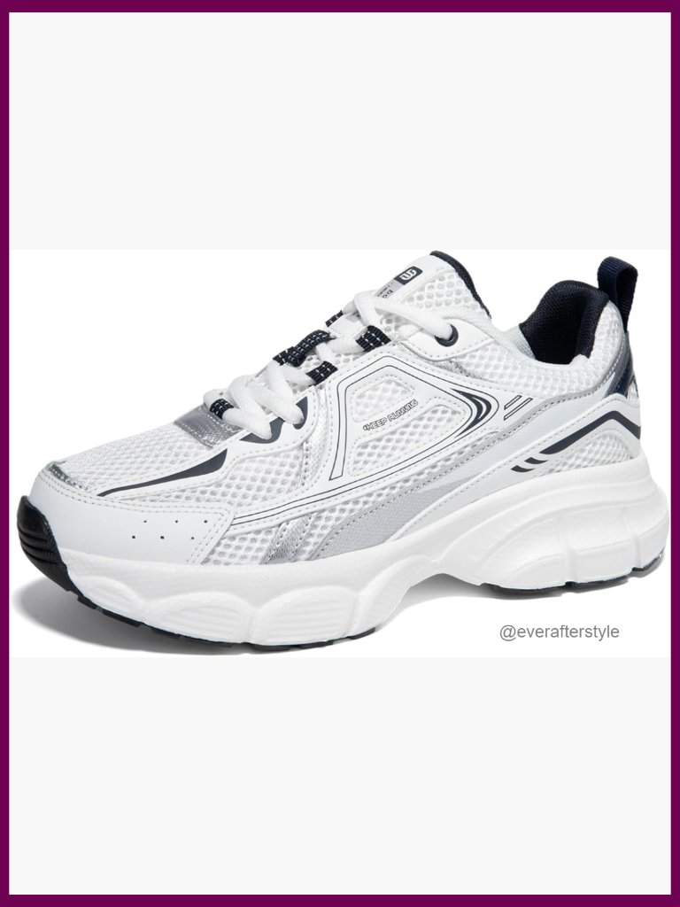 Chunky Fashion Sneakers Casual Mesh Breathable Athletic Walking Shoes Platform
